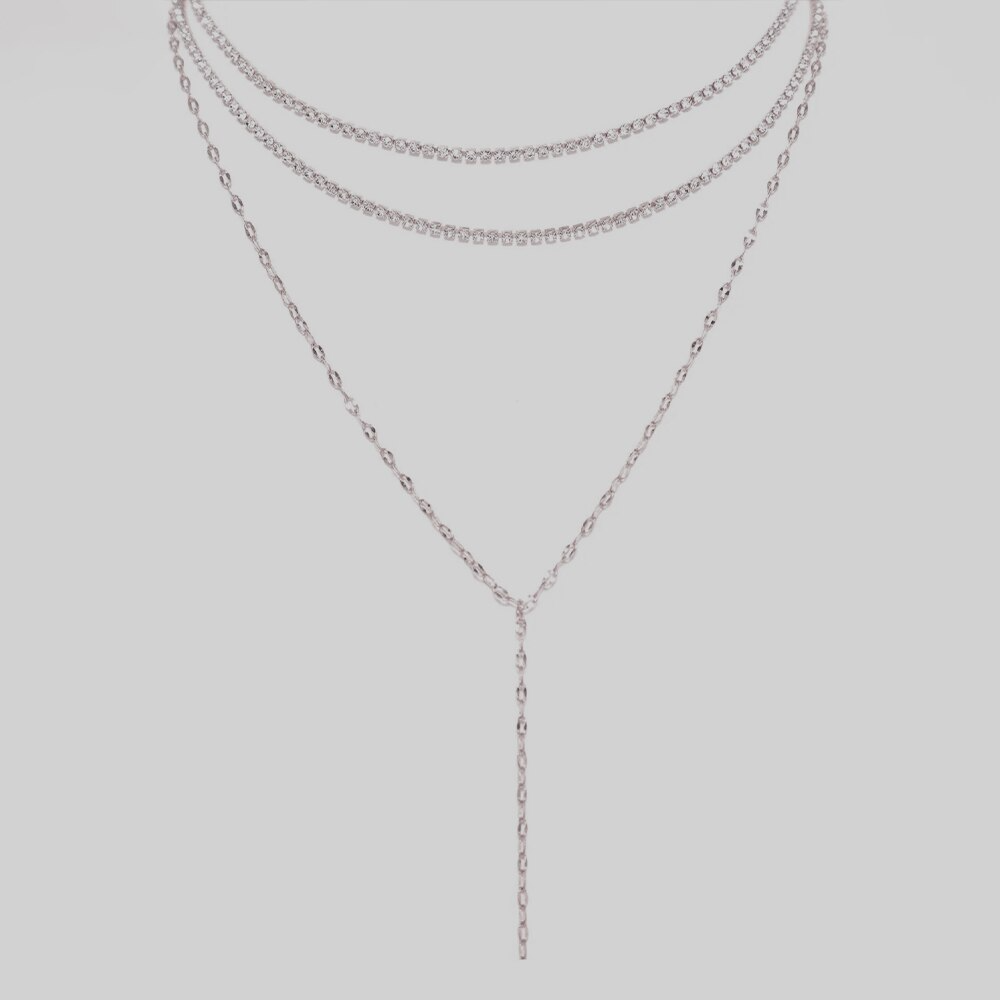 Boho Gold Necklace Choker Chain Multi-Layer Pendant Women Layer Jewellery  Long Charm Turquoise Beads