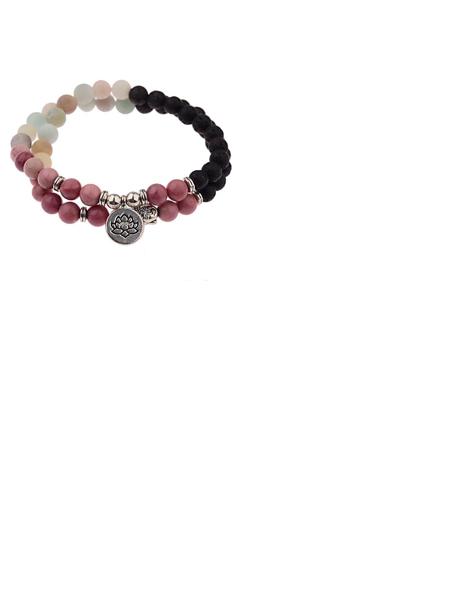 7 Chakra Stone Bracelets for Women Men Buddha Bless Healing Balance Beads  Reiki Buddha Prayer Leather