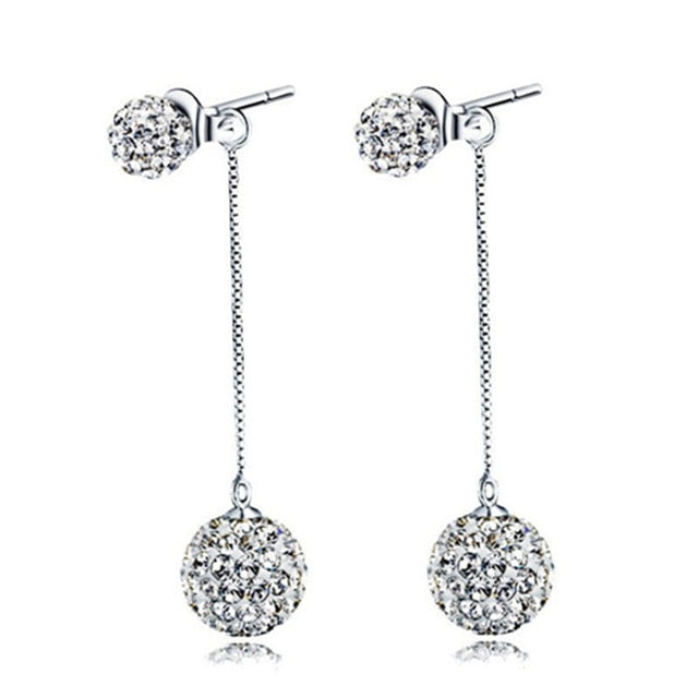 925 Sterling Silver Shambhala Luxury Zirconia Earrings - High End Vintage Stud Earrings for Women - jewelofkent