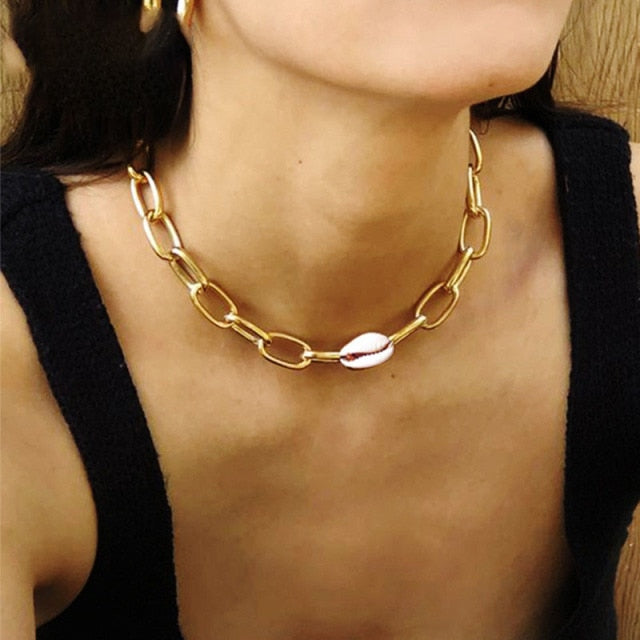Vintage Multi-layer Coin Chain Choker Necklace - jewelofkent